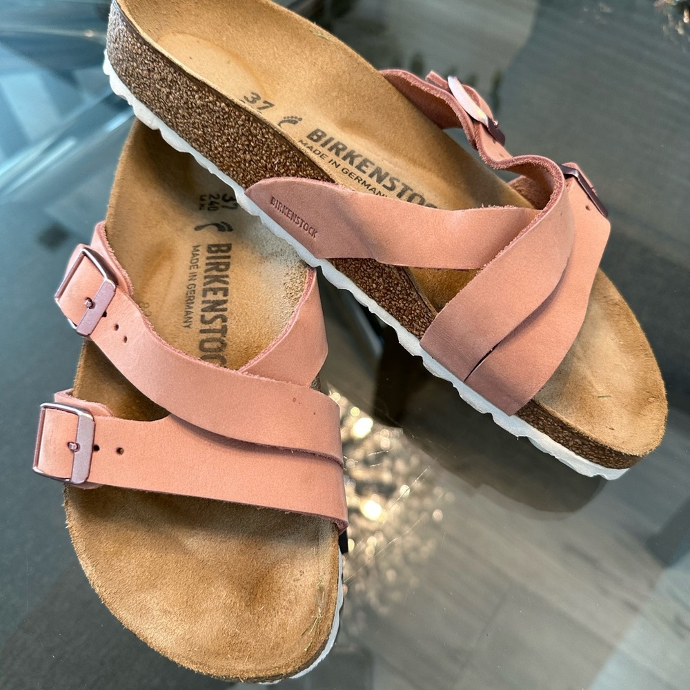 Birkenstock Blush Rose Gold 37